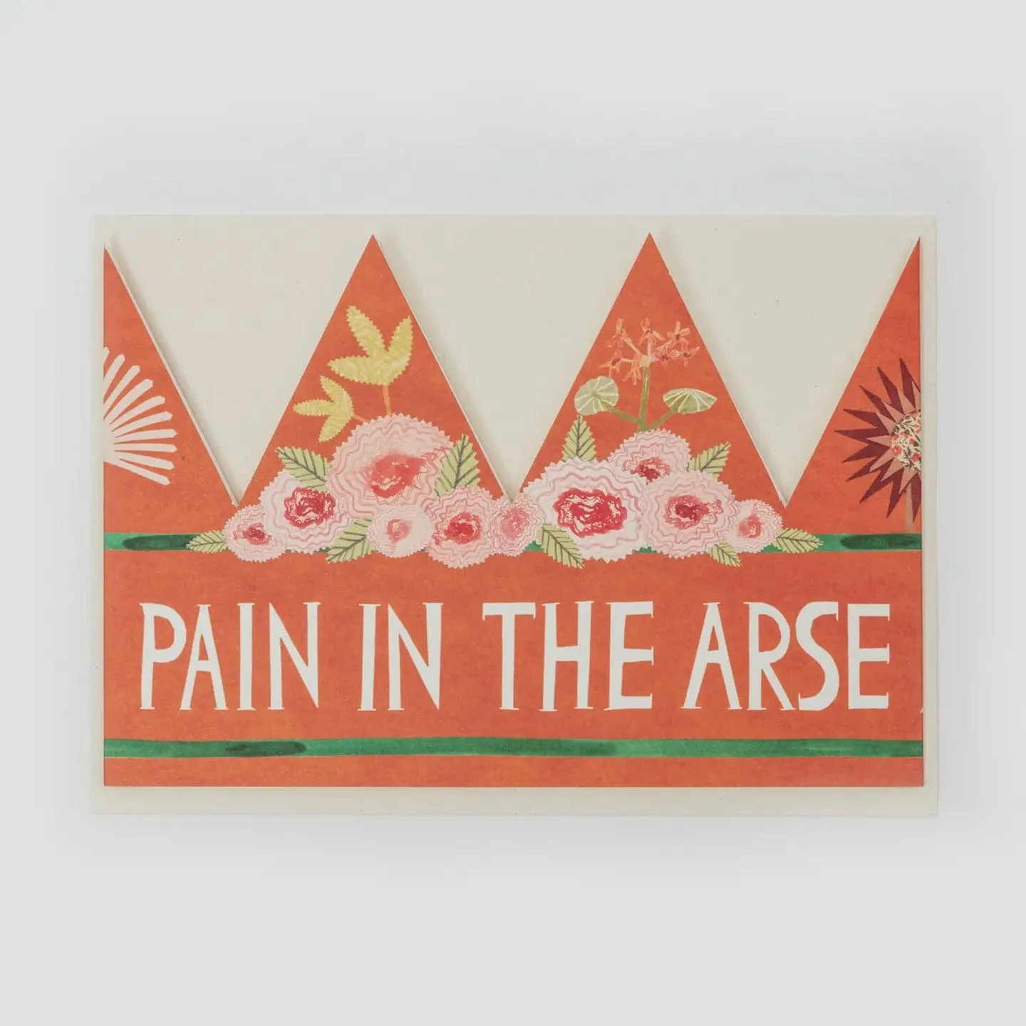 Pain in the Arse Party Hat Card