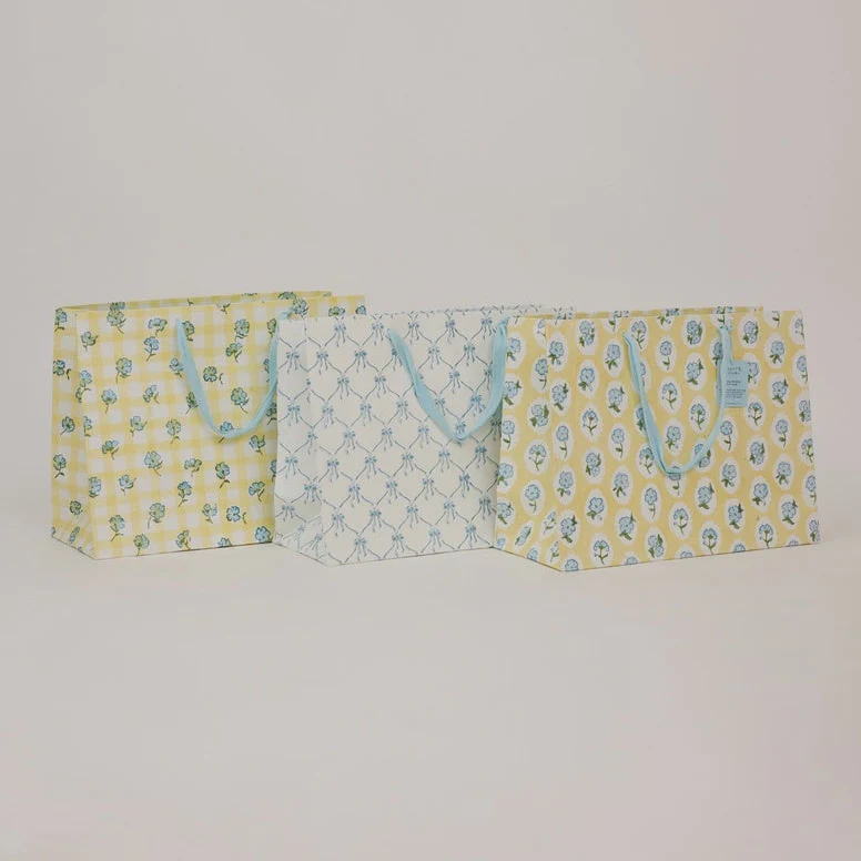 Paper Mirchi Hand Block Printed Gift Bag Large Alaska