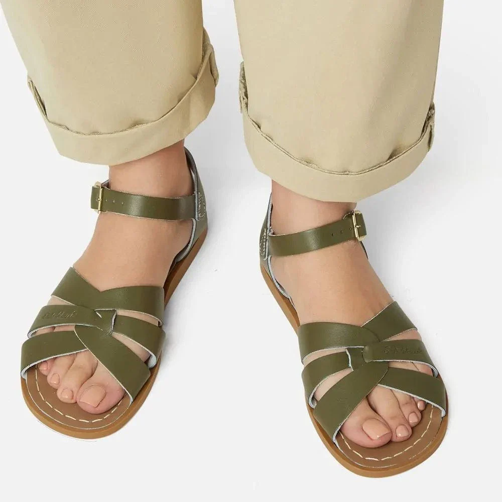 Salt Water Original Adult Olive Sandals - Image 3
