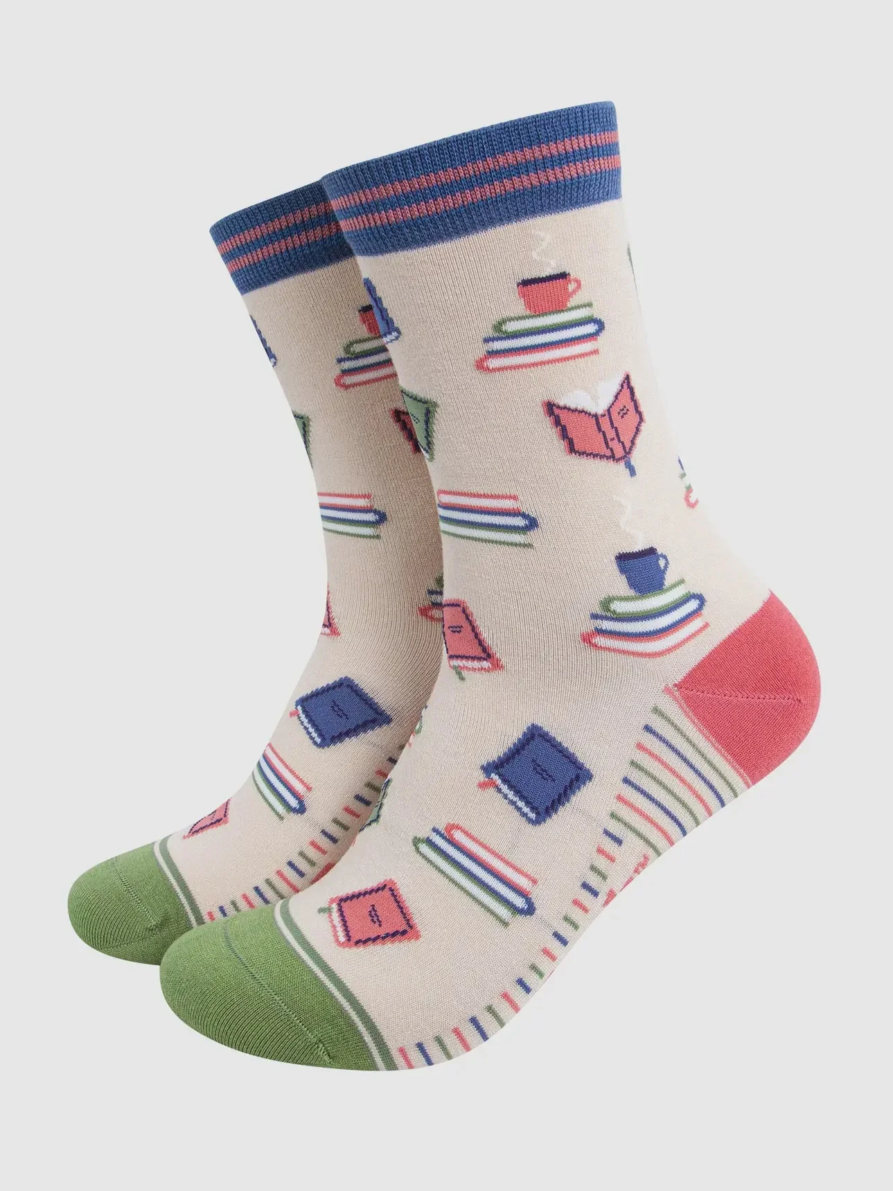 Sock Talk Book Lover Bamboo Socks