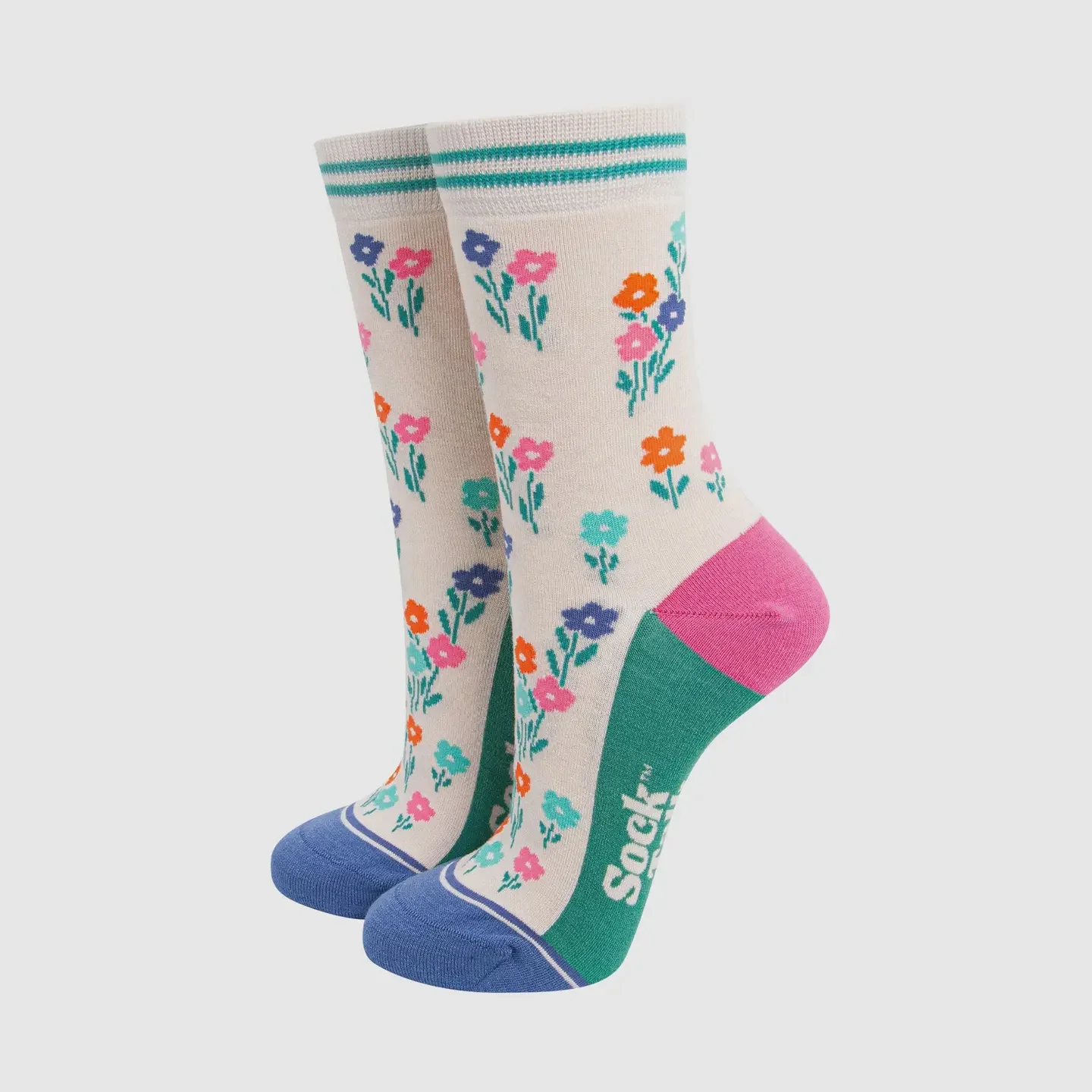 Sock Talk Wildflowers Bamboo Socks