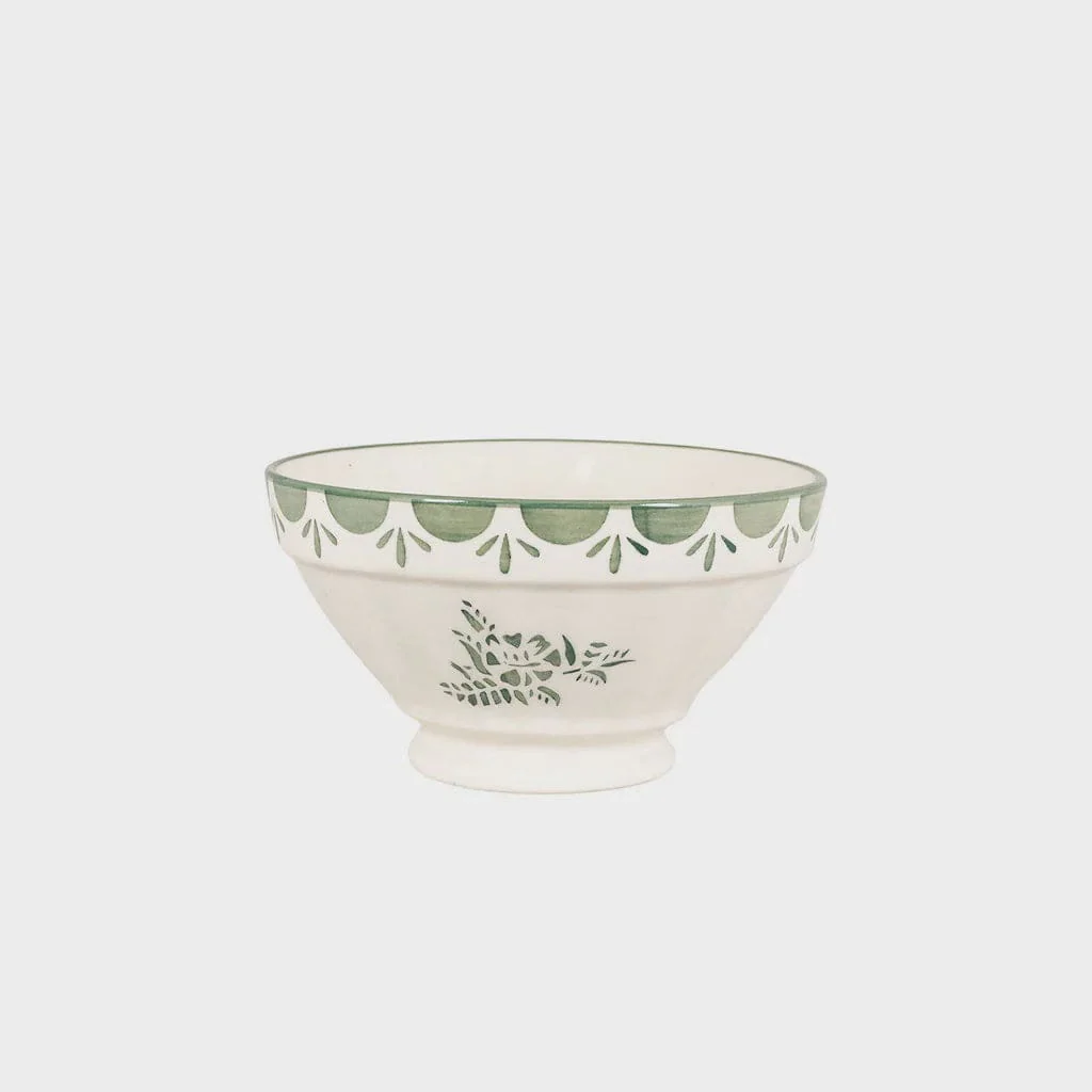 Stromshaga Medium Bowl Marion Flower Green
