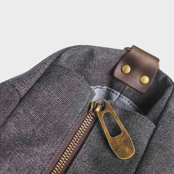 Zede Saint-Lazare - Weekend Travel Sports Bag - Camel - Image 11