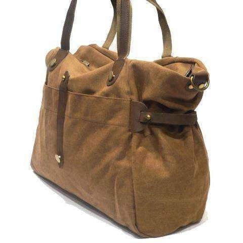 Zede Saint-Lazare - Weekend Travel Sports Bag - Camel - Image 3